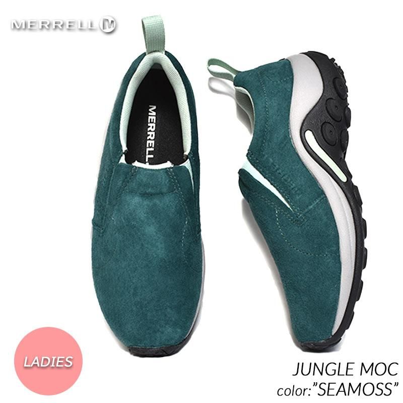 MERRELL JUNGLE MOC SEAMOSS  󥰥å 塼 ˡ ( ⥹  ꡼ GREEN ǥ   J005030 )