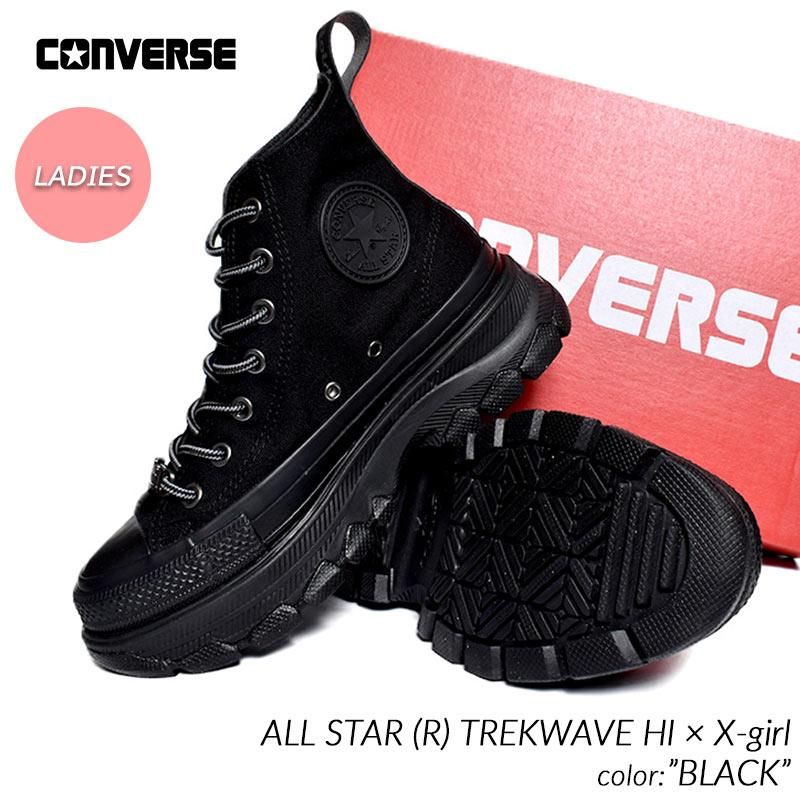 X-girl × CONVERSE ALL STAR (R) TREKWAVE HI エックスガール 