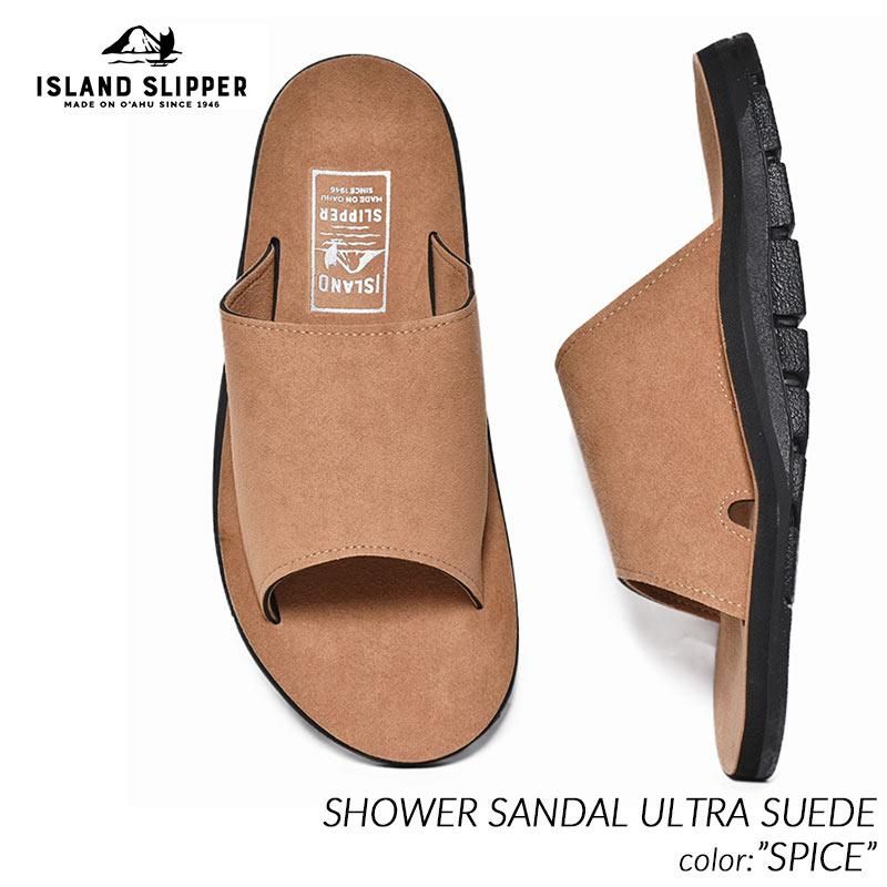 ISLAND SLIPPER SHOWER SANDAL ULTRA SUEDE 