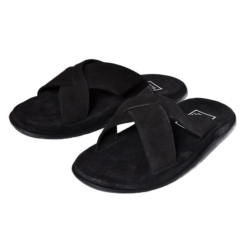 ISLAND SLIPPER SUEDE CROSS 
