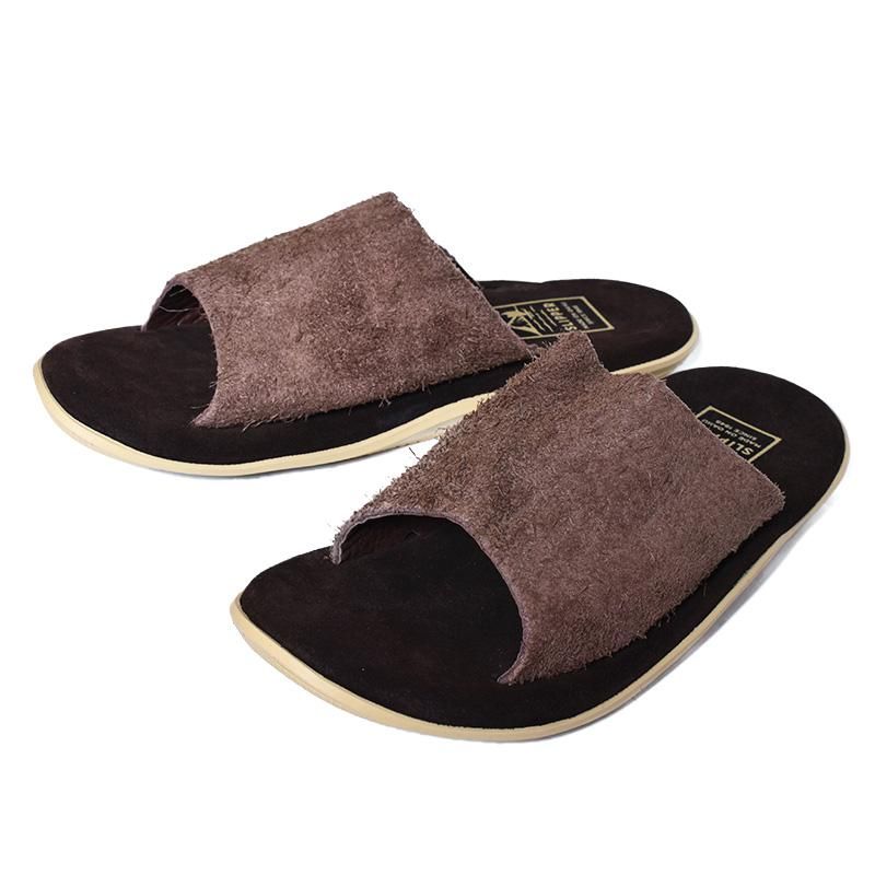 ISLAND SLIPPER SHOWER SANDAL SUEDE 