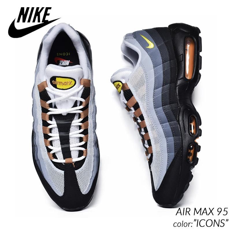 ナイキNIKE■AIR MAX95エアマックスイエローグラデーションスニーカー