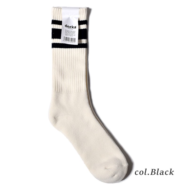 メンズ】decka -quality socks- 80's Skater Socks | 2nd Collection