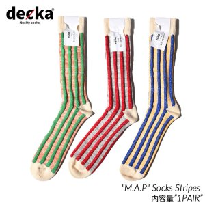 【メンズ】decka -quality socks- by ORDINARY FITS 