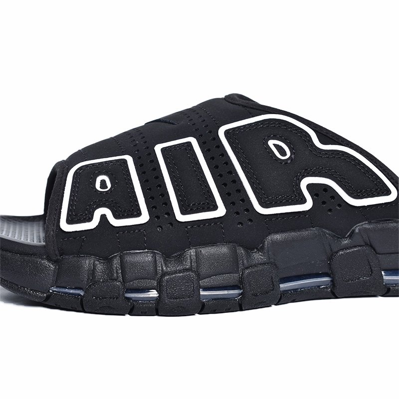 NIKE AIR MORE UPTEMPO SLIDE モアテン スライド 黒-