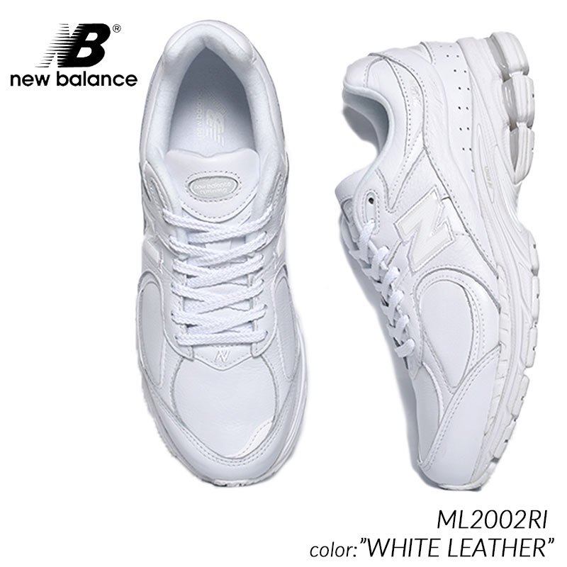 オールレザーML2002RI新品22.5cmトリプルWHITE白 オールホワイト