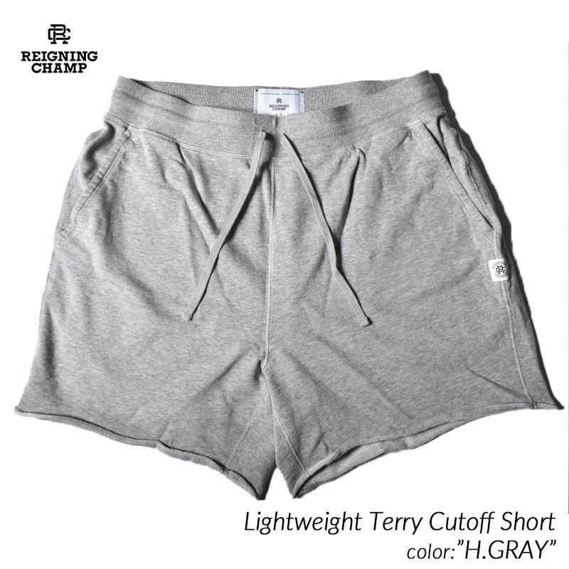 REIGNING CHAMP Lightweight Terry Cutoff Short H.GRAY レイニングチャンプ スウェット ショーツ  パンツ ( レーニングチャンプ RC-5412 ) - 海外限定 日本未発売 希少モデル スニーカー ショップ シューズ 大阪 北堀江  プレシャスプレイス【 IMPORT SHOES u0026 CLOTHES SHOP ...