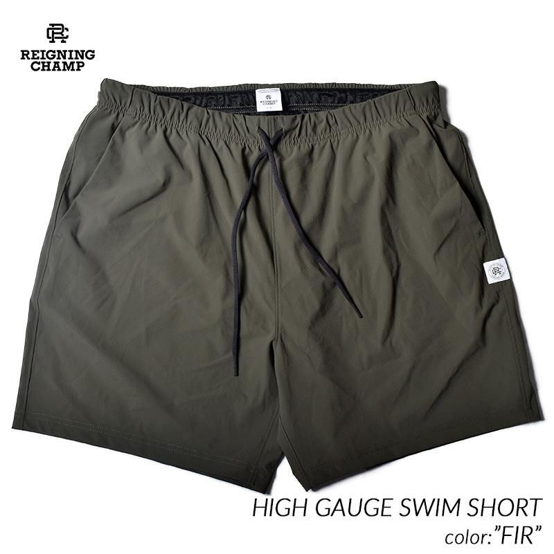 REIGNING CHAMP HIGH GAUGE SWIM SHORT FIR レイニング