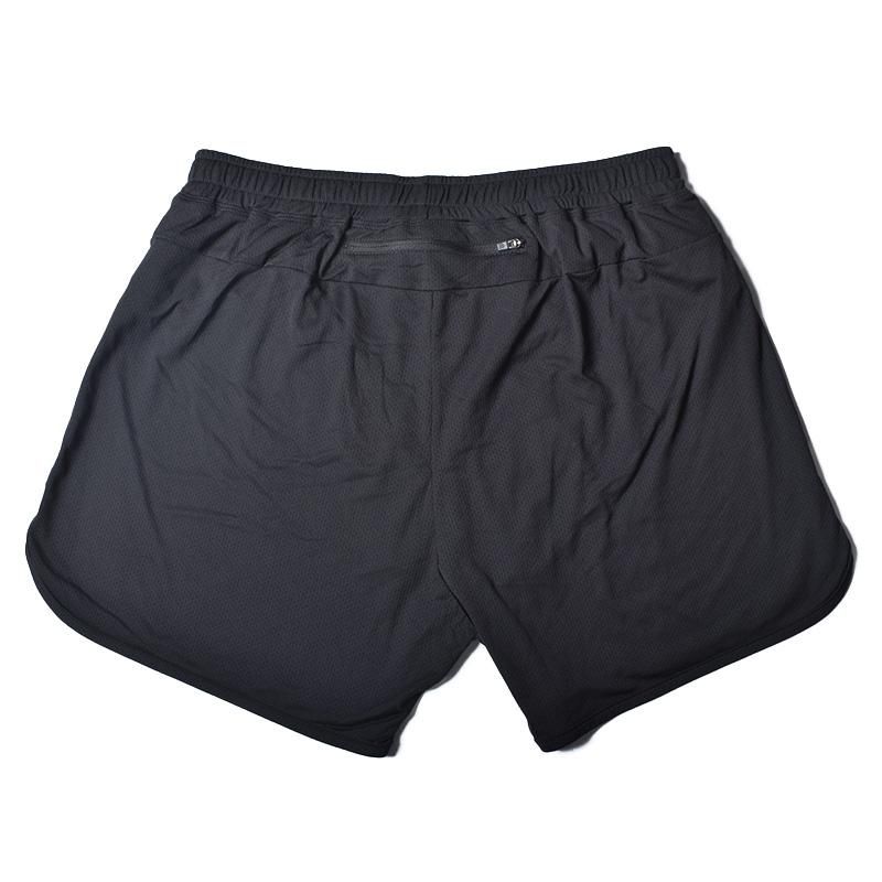REIGNING CHAMP Knit West Tech Mesh Running Short BLACK 쥤˥󥰥 å 硼 ѥ ( 졼˥󥰥 RC-5383 )