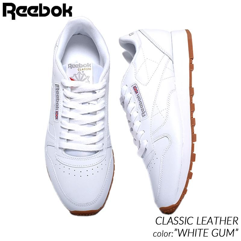 REEBOK CLASSIC LEATHER WHITE GUM ꡼ܥå 饷å 쥶 ˡ (  ۥ磻  ǥ  100008491 )