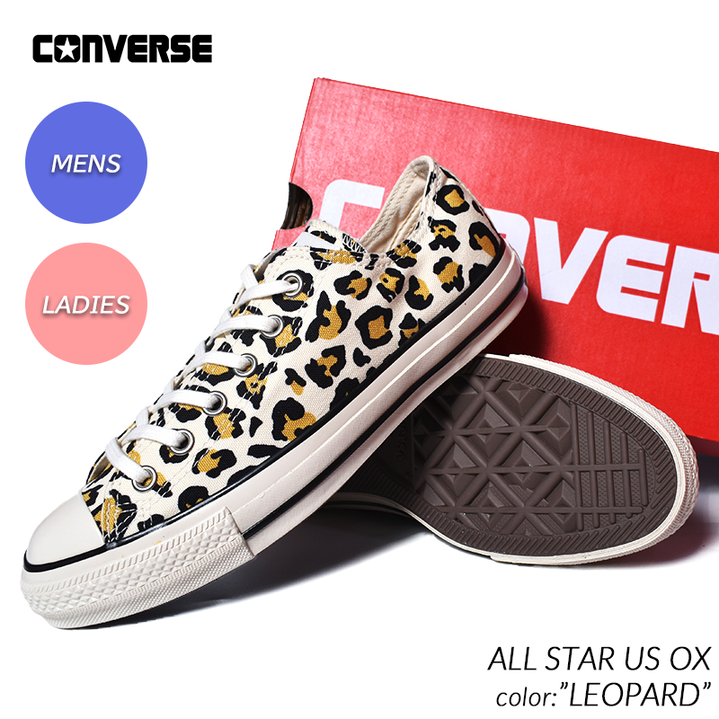 CONVERSE ALL STAR US OX "LEOPARD" コンバース オールスター ロー