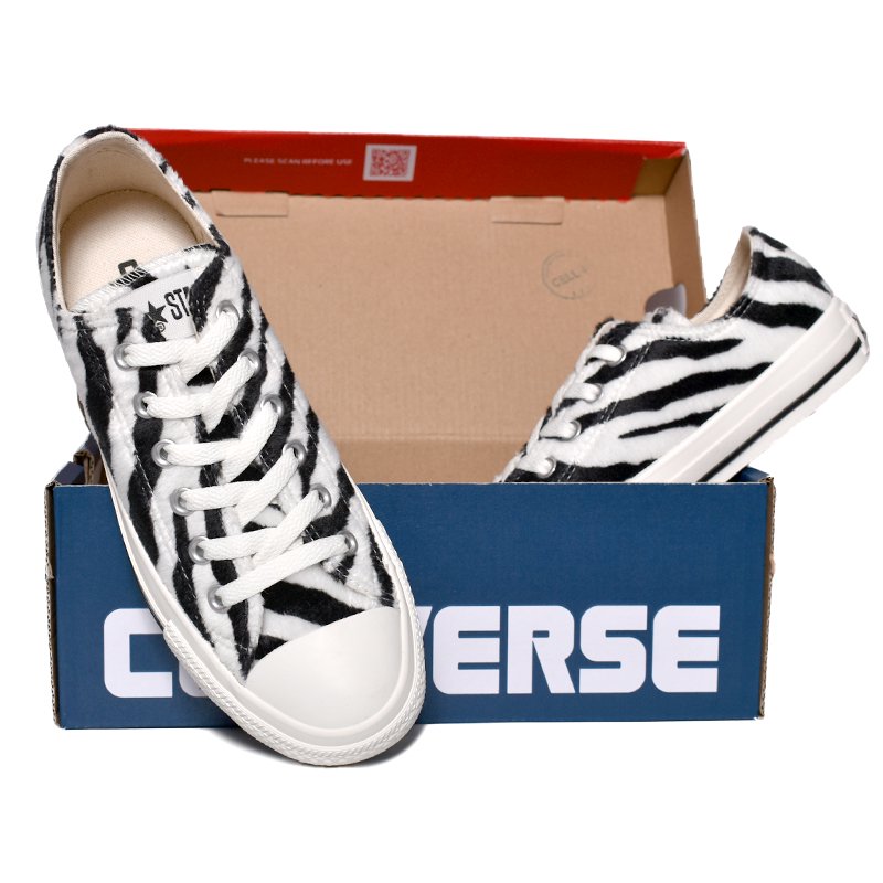 CONVERSE ALL STAR ZEBRAFUR OX OFF.WHITE コンバース オールスター