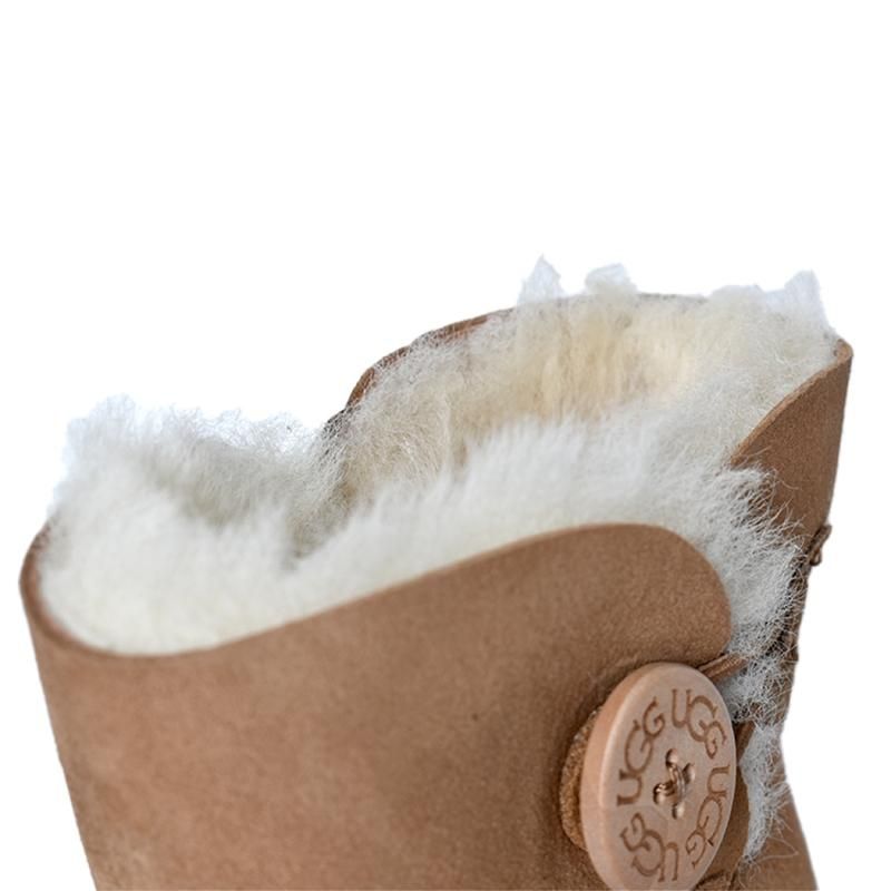 UGG WOMEN MINI BAILEY BUTTON Ⅱ CHESTNUT アグ ウィメンズ