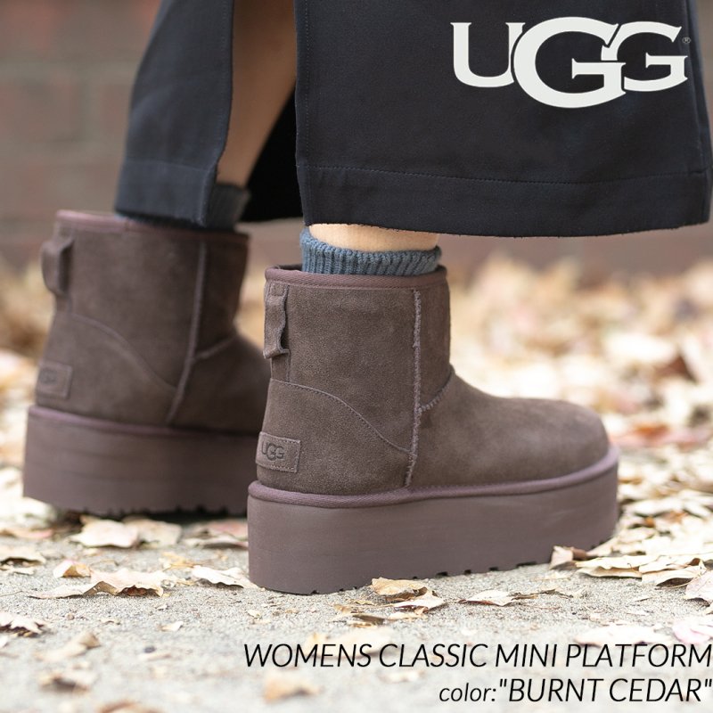 UGG CLASSIC MINI PLATFORMクラシックミニプラットフォーム - 靴/シューズ