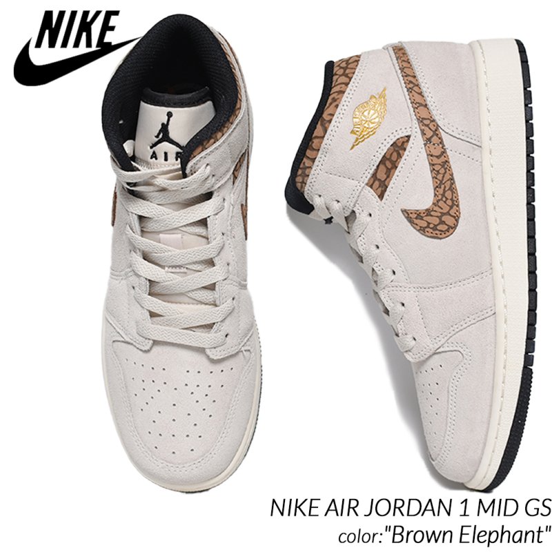 日本未発売 NIKE AIR JORDAN 1 MID GS 