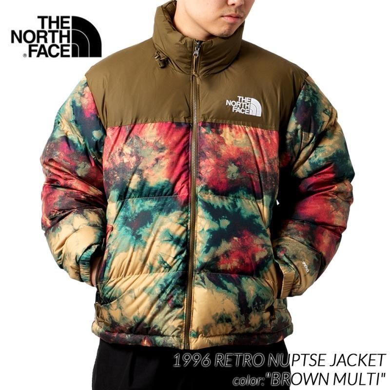  THE NORTH FACE PRINTED 1996 RETRO NUPTSE JACKET BROWN  Ρե ̥ץ ̤ȯ  NF0A5IX4994B