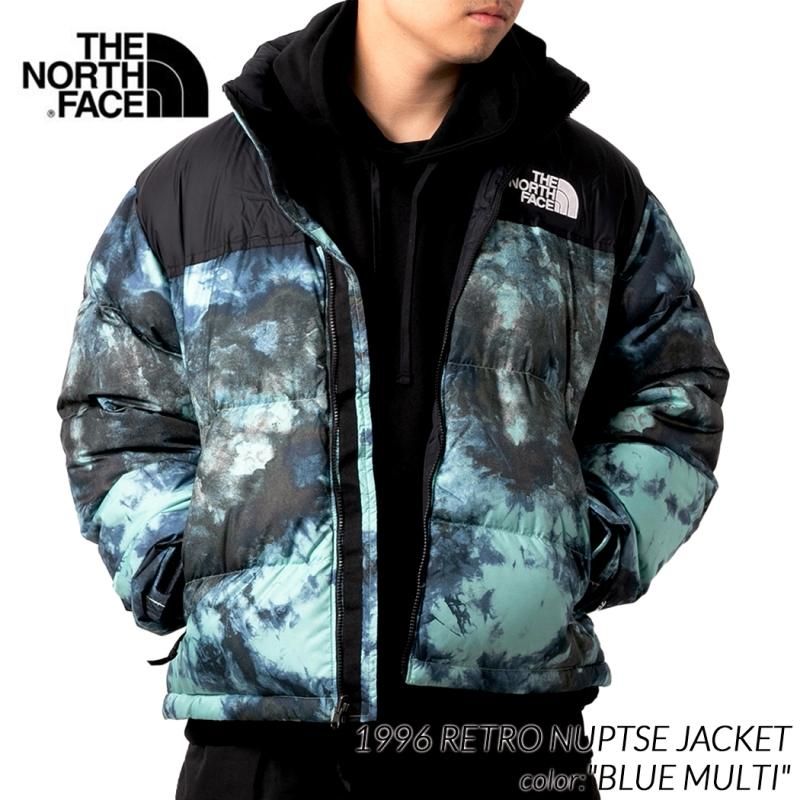  THE NORTH FACE PRINTED 1996 RETRO NUPTSE JACKET BLUE  Ρե ̥ץ ̤ȯ  NF0A5IX49957