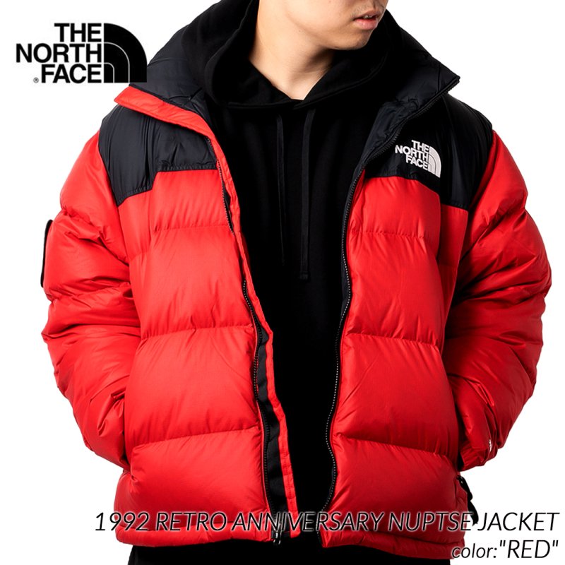 海外限定 THE NORTH FACE 1992 RETRO ANNIVERSARY NUPTSE JACKET RED ザ ノースフェイス ヌプシ  日本未発売 ダウン NF0A7WWB682 - 海外限定 日本未発売 希少モデル スニーカー ショップ シューズ 大阪 北堀江 プレシャスプレイス【  IMPORT ...