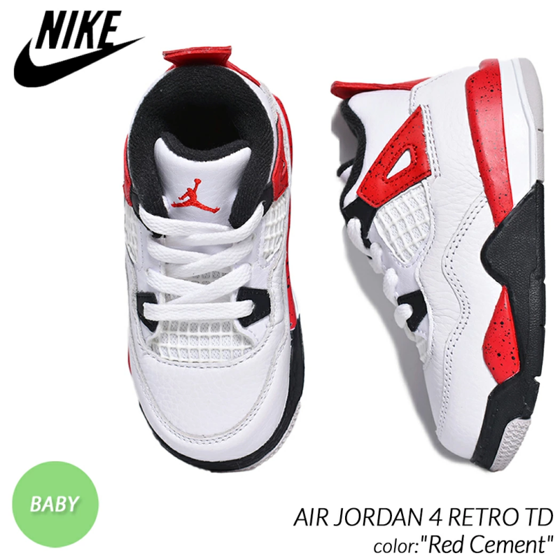 NIKE AIR JORDAN 4 RETRO TD NIKE AIR JORDAN 4 RETRO TD