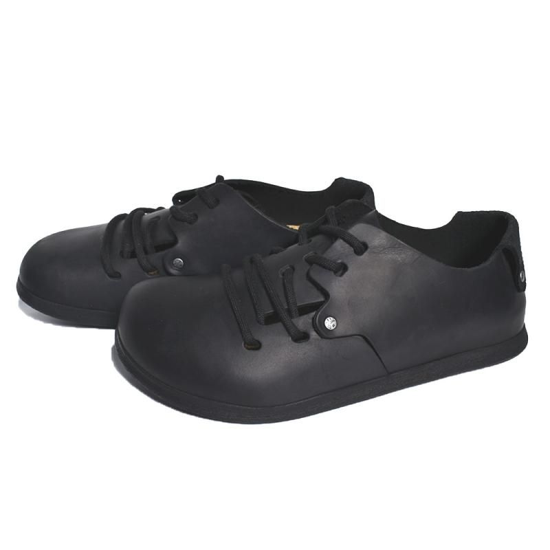 BIRKENSTOCK MONTANA Oiled Leather ( NARROW FIT ) BLACK