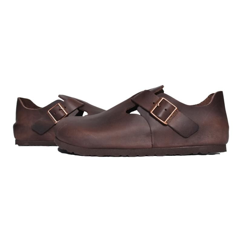 BIRKENSTOCK LONDON Oiled Leather ( REGULAR FIT ) HABANA
