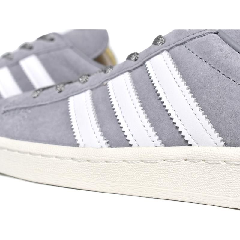 新品未使用✨ADIDASアディダスCAMPUSキャンパス グレー24.5 adidas CAMPUS 80s GRAY × WHITE アディダス キャンパス