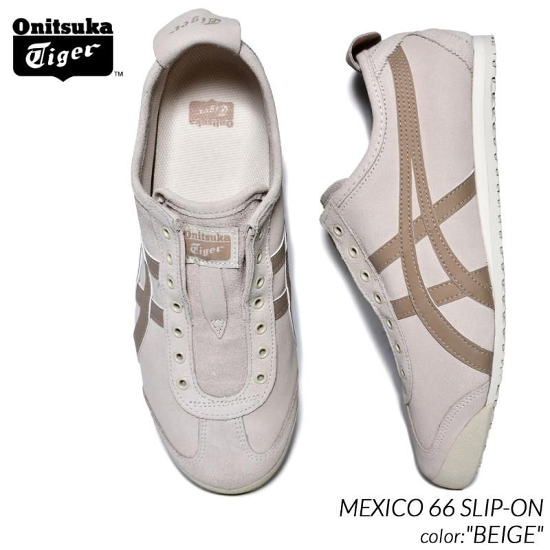 Onitsuka Tiger MEXICO 66 SLIP-ON BEIGE オニツカタイガー メキシコ ...