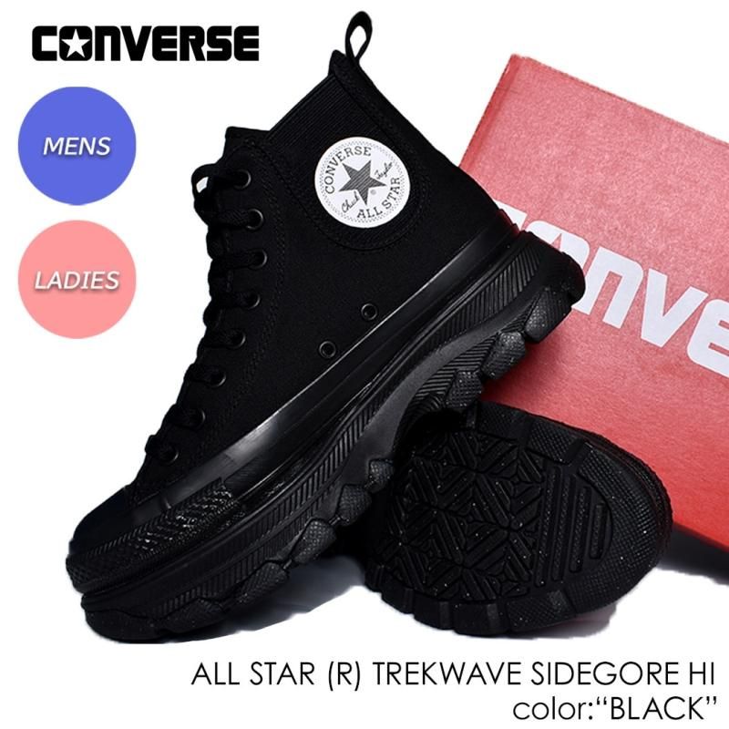 CONVERSECONVERSE All Star Trek Wave Hi Black