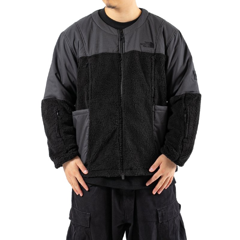 海外限定 THE NORTH FACE M TC FL ZIP JKT BLACK ザ ノースフェイス