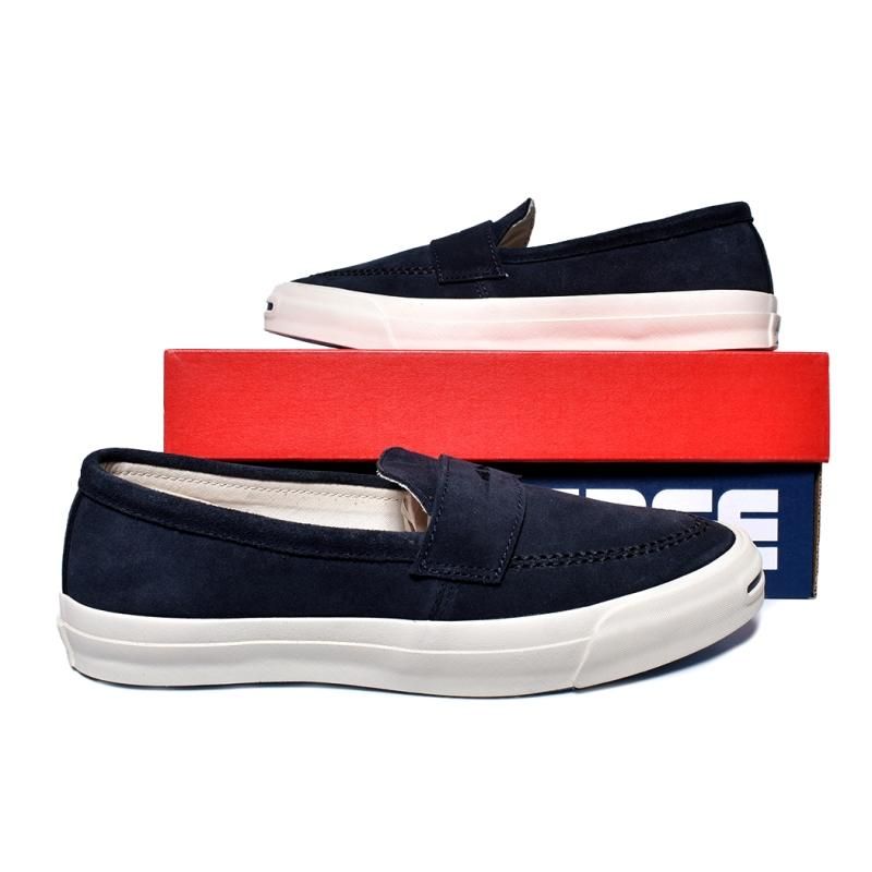 CONVERSE JACK PURCELL LOAFER RH NAVY コンバース ジャック