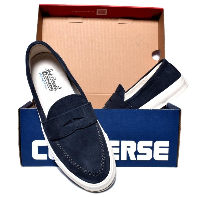 CONVERSE JACK PURCELL LOAFER RH NAVY コンバース ジャック