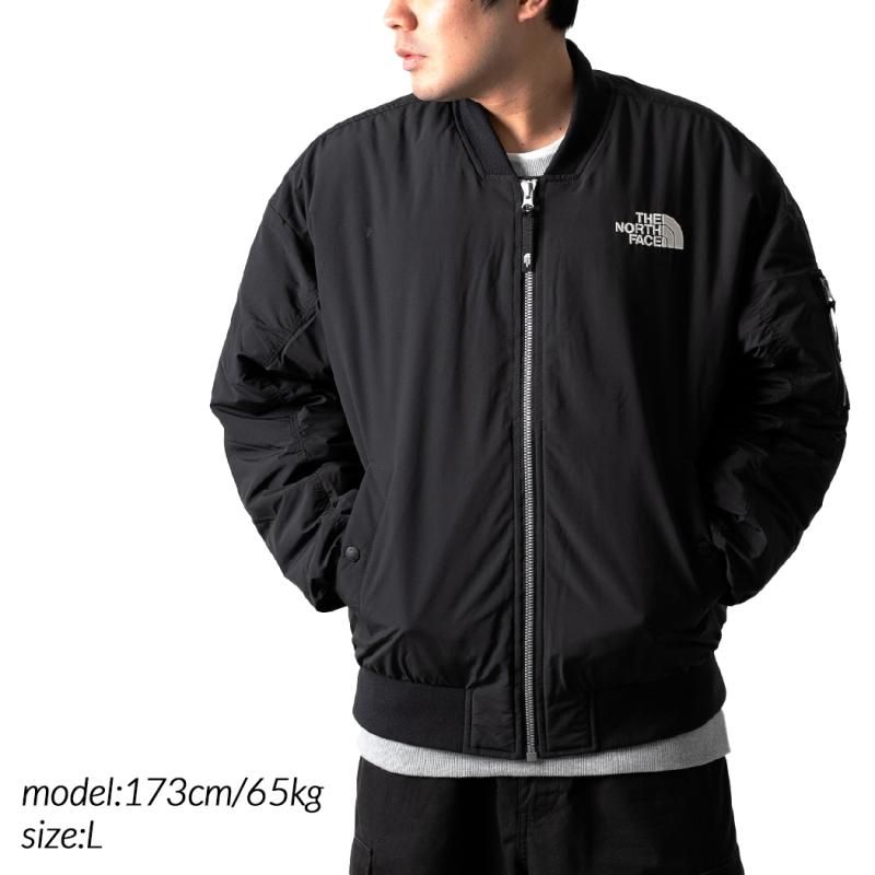 ̤ȯ THE NORTH FACE HAYDEN EX HEAT BOMBER BLACK  Ρե ܥС 㥱å (   MA-1 NJ3NP58J )