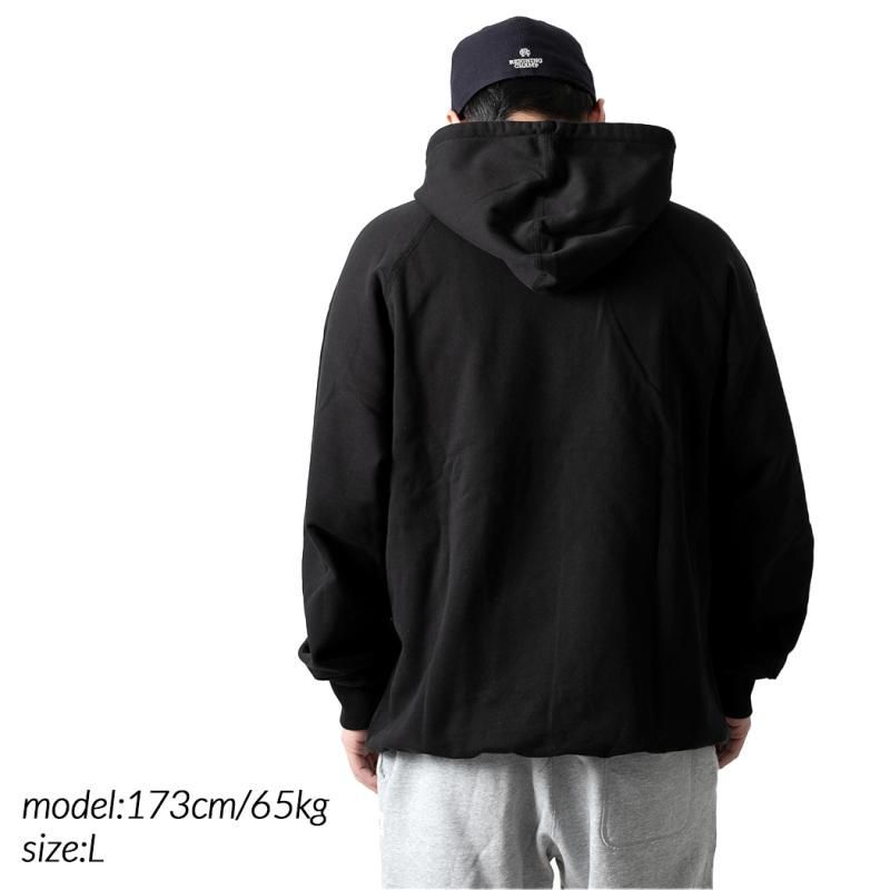 REIGNING CHAMP RELAXED PULLOVER HOODIE MIDWEIGHT BLACK 쥤˥󥰥 ѡ (  ֥å 졼˥󥰥 RC-3719 )