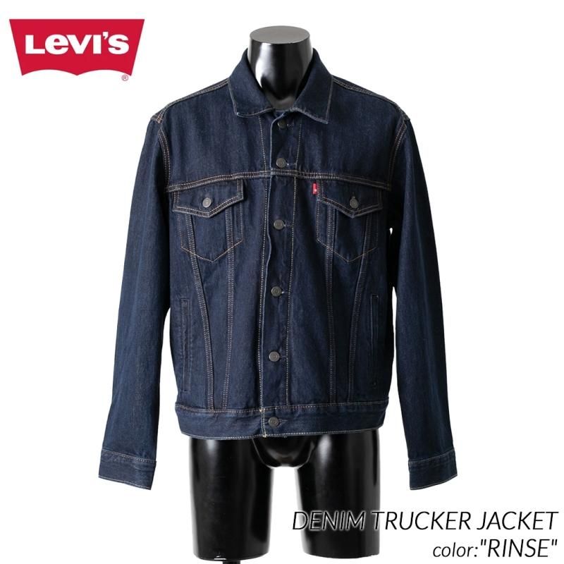LEVI'S DENIM TRUCKER JACKET RINSE ꡼Х ǥ˥ ȥå 㥱å G  ( JEANS ǥ 72334-0134 )