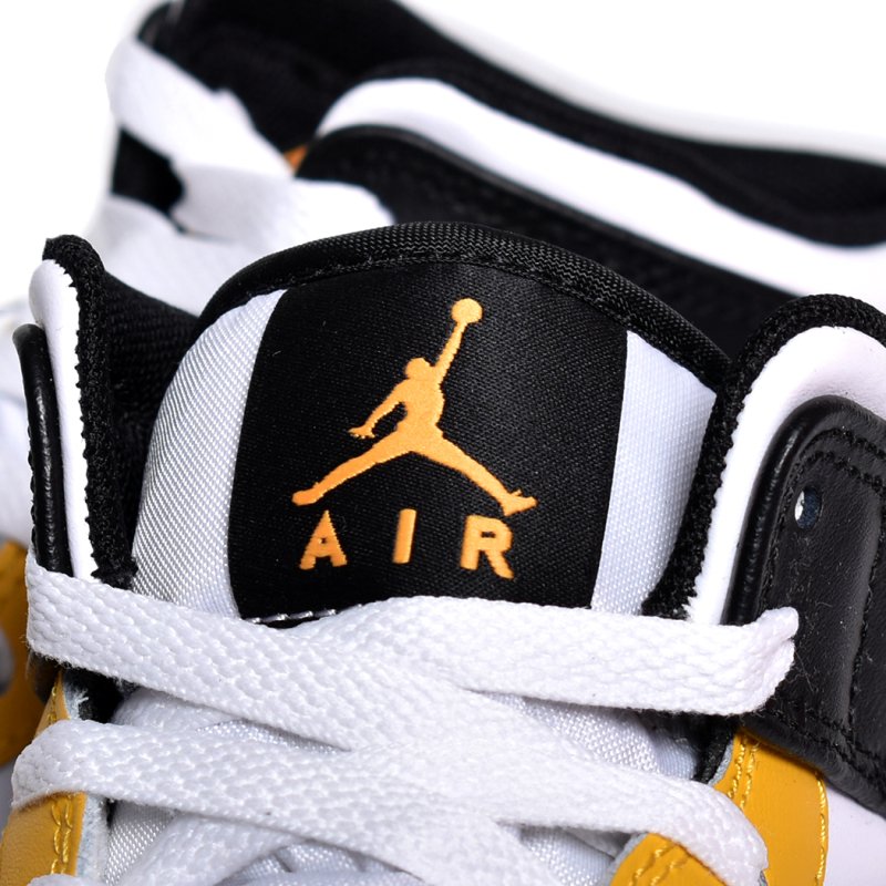 Air jordan 1 mid gs outlet yellow