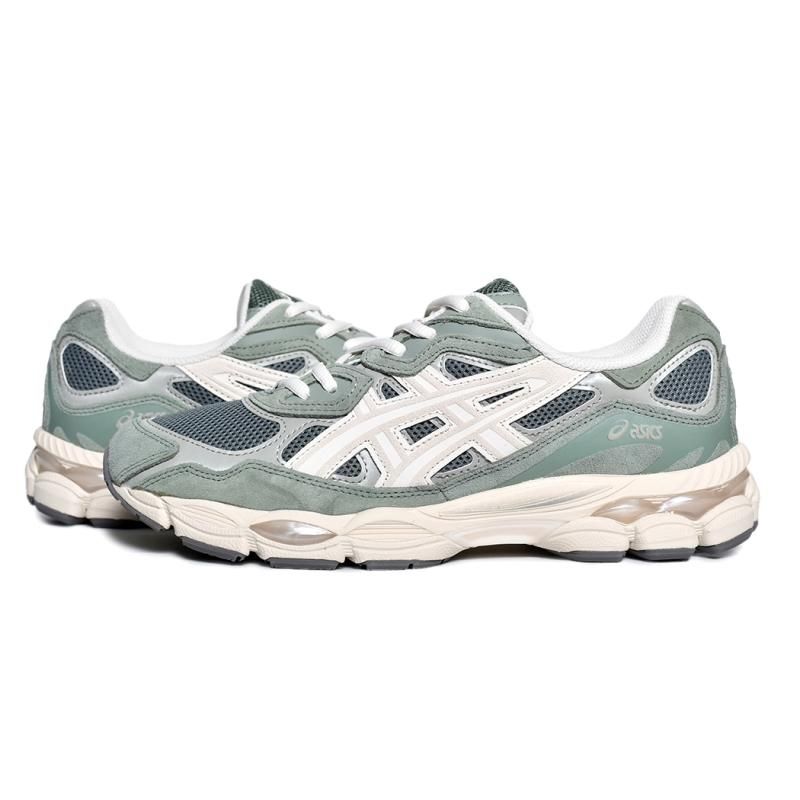 asics⬜︎GEL-NYC⬜︎パープルグレー⬜︎グリーン⬜︎エヴァカラー⬜︎24cm ASICS asics GEL-NYC 