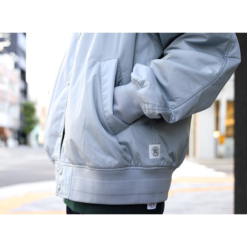 REIGNING CHAMP Nylon Taffeta Stadium Jacket 