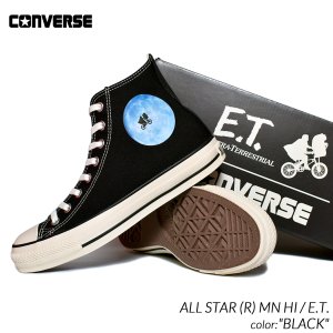 CONVERSE ALL STAR (R) MN HI / E.T. BLACK コンバース オールスター ハイ スニーカー ( 黒 ブラック イーティー メンズ レディース 31310720 )