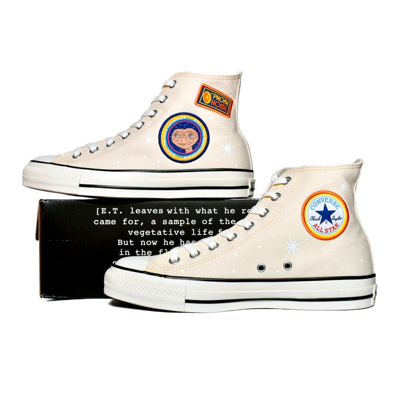 CONVERSE ALL STAR (R) WP HI / E.T. MON.WHT コンバース オールスター ハイ スニーカー ( 白 ホワイト  イーティー メンズ レディース 31311120 ) - 海外限定 日本未発売 希少モデル スニーカー ショップ シューズ 大阪 北堀江 ...