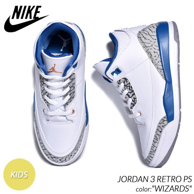 NIKE JORDAN 3 RETRO PS 