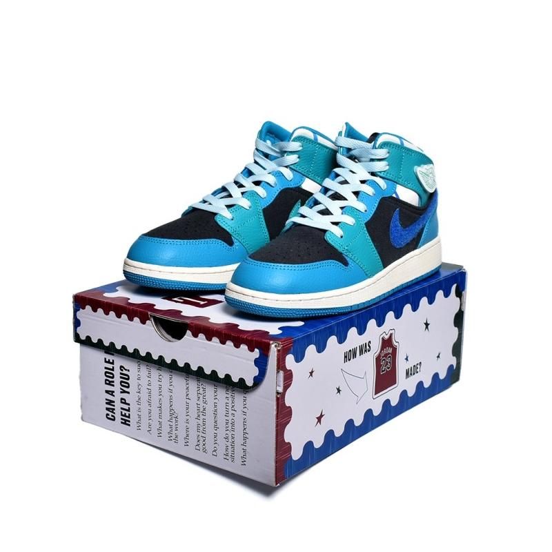 海外限定 NIKE AIR JORDAN 1 MID SS GS Inspired by the