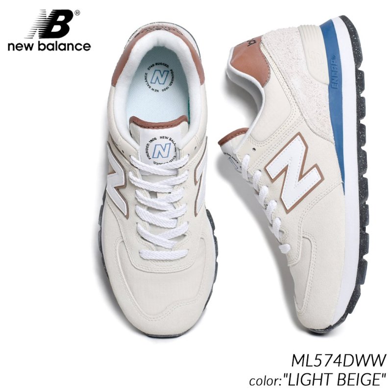 New Balance ニューバランス ベージュ 26.5cm 574 - 靴