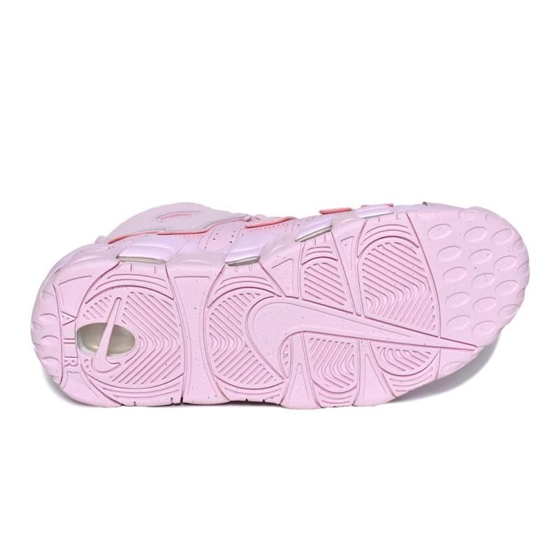 Nike air uptempo pink and white online