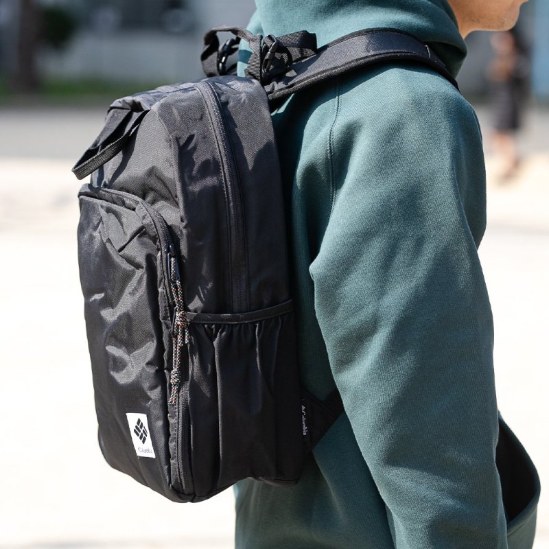 Columbia GREAT SMOKY GARDEN 18L BACKPACK BLACK コロンビア グレート スモーキー ガーデン バックパック  黒 バッグ BAG 鞄 PU8594-010 - 海外限定 日本未発売 希少モデル スニーカー ショップ シューズ 大阪 北堀江 プレシャスプレイス【  IMPORT SHOES & CLOTHES SHOP