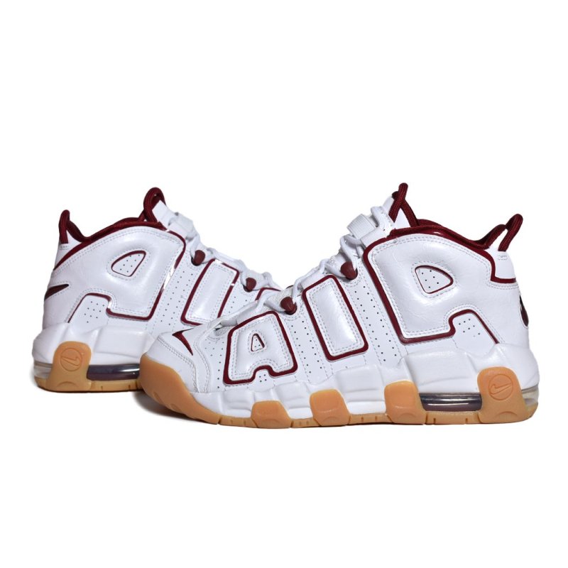 海外限定 NIKE AIR MORE UPTEMPO GS Team Red/Gum ナイキ エア モア アップテンポ スニーカー ( モアテン  レディース ウィメンズ FJ2846-100 ) - 海外限定 日本未発売 希少モデル スニーカー ショップ シューズ 大阪 北堀江  プレシャスプレイス【 IMPORT SHOES u0026