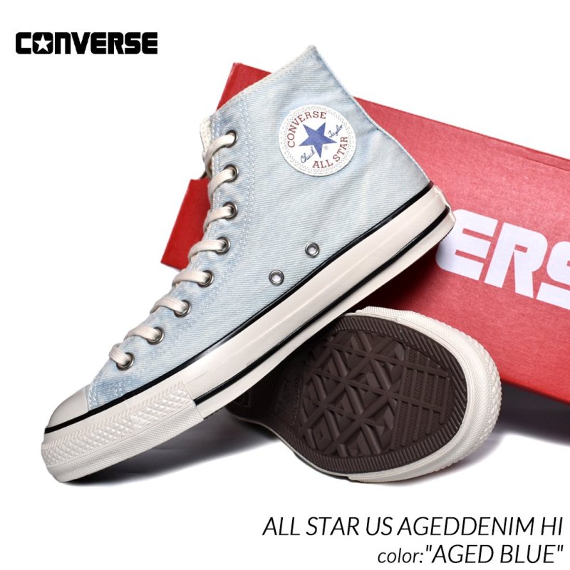 CONVERSE ALL STAR US AGEDDENIM HI 