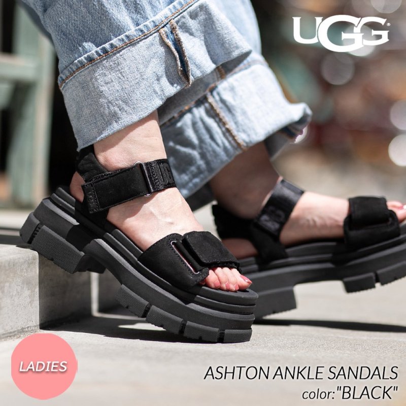 海外限定 UGG ASHTON ANKLE SANDALS 