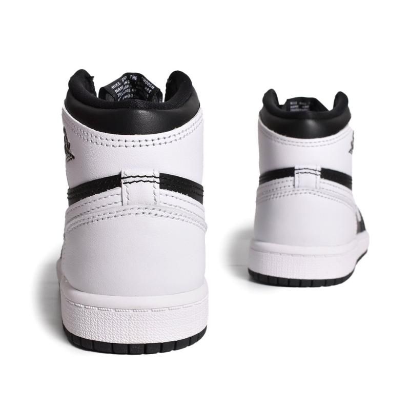 シューズ(男性用) NikeAirJordan1RetroHigh OG \"Black/White\" NIKE AIR JORDAN 1 RETRO HIGH OG PS 