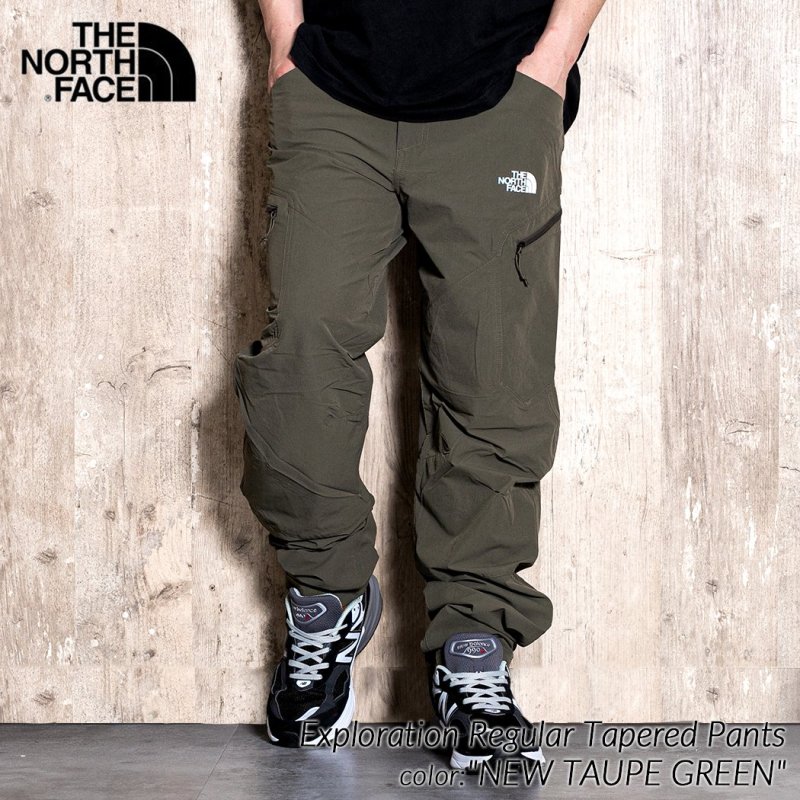 海外限定 THE NORTH FACE Exploration Regular Tapered Pants GREEN ザ ノースフェイス ナイロン  パンツ日本未発売 NF0A7Z9621L - 海外限定 日本未発売 希少モデル スニーカー ショップ シューズ 大阪 北堀江 プレシャスプレイス【  IMPORT SHOES & CLOTHES SHOP PRECIOUS ...