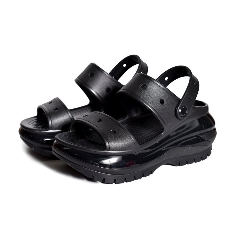 crocs bae glitter clgw 37 ブラック 厚底　グリッター crocs bae glitter clgw 37 ブラック 厚底 グリッター crocs Bae